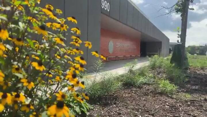 El nuevo complejo operativo de la ciudad de Nueva York en Fresh Kills, Staten Island