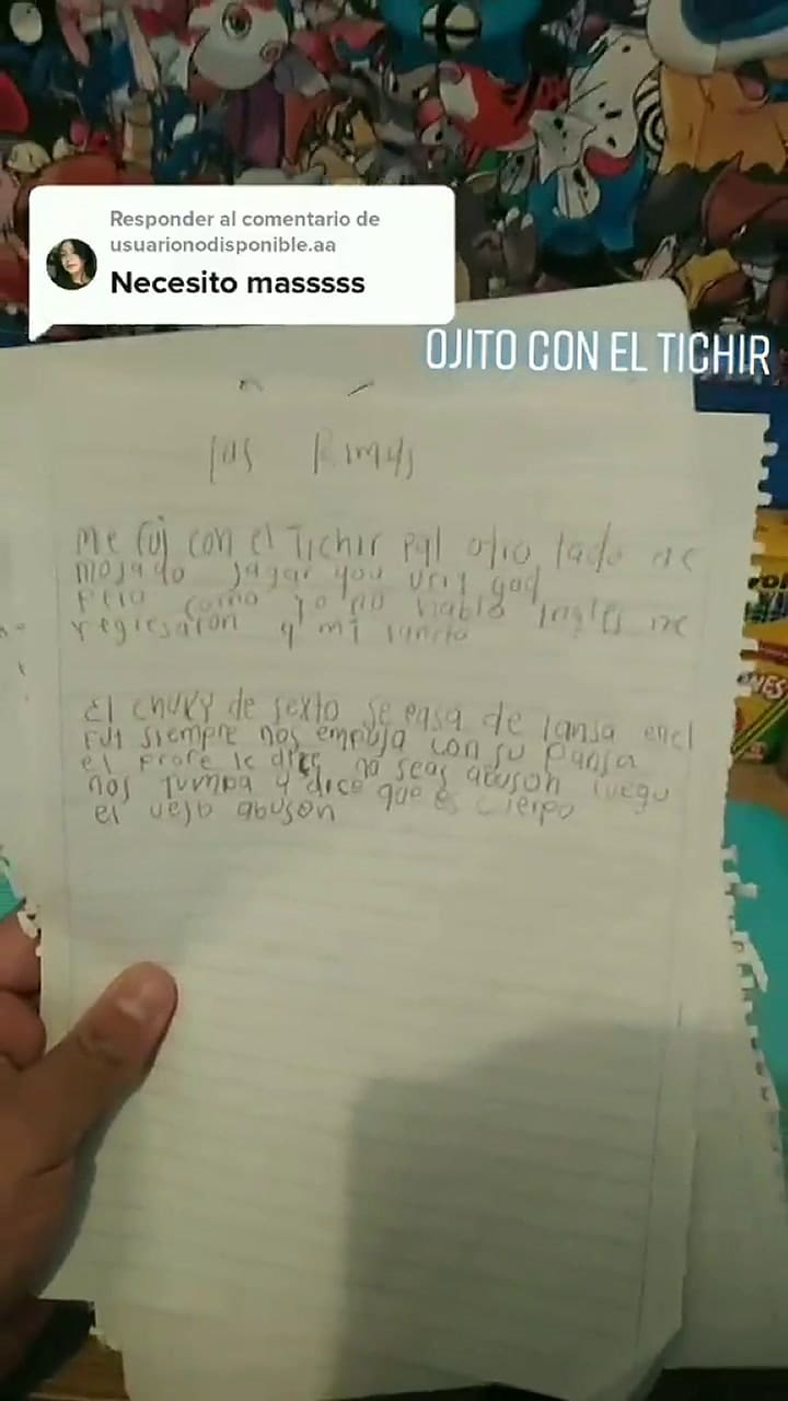 Un profesor publicó las rimas de sus alumnos en Tik Tok y el video se convirtió en viral