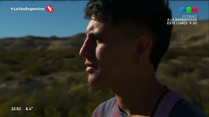 La presentación de Yhosva Montoya en el programa.