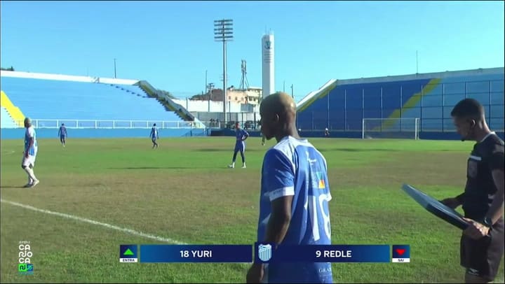 Un jugador brasileño disputó la ida de una final con una tobillera electrónica y podría salir campeón en el próximo partido (Globo)