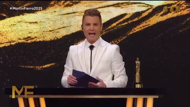 Santiago del Moro ganó el Martín Fierro de Oro