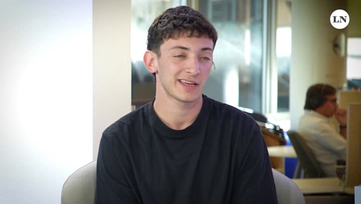 "Yo iba a la facultad, entrenaba y estudiaba, pero por dentro era todo un infierno", dice Valentino