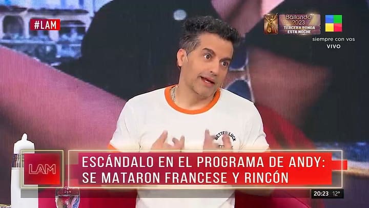 Angel de Brito dio mas detalles de la pelea entre Rincon y Francese