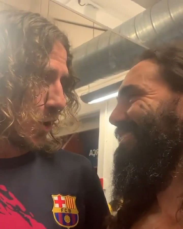 Puyol le respondió a Sorín sobre sus sensaciones al volver a las canchas - Fuente: Instagram