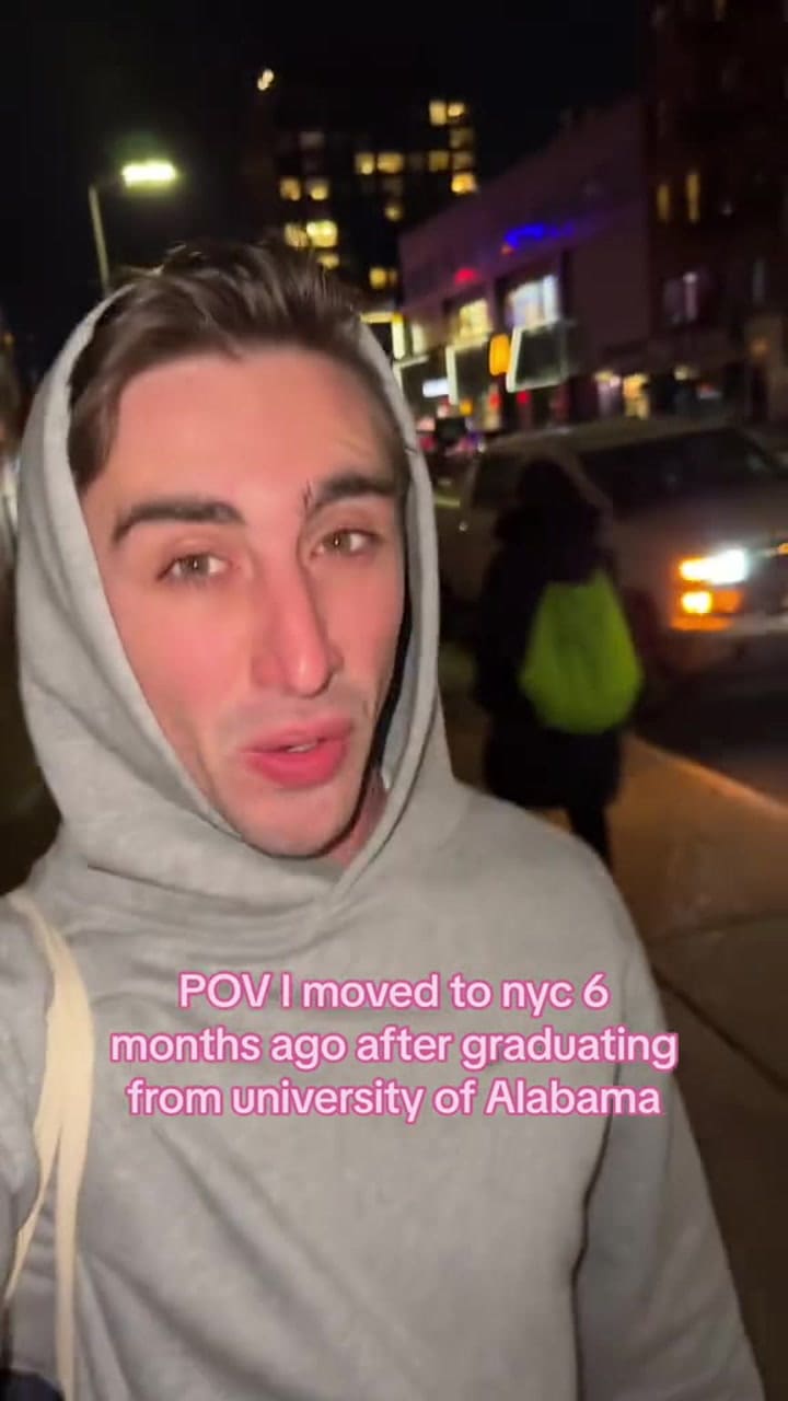 El insólito reclamo de un joven que se mudó a Nueva York