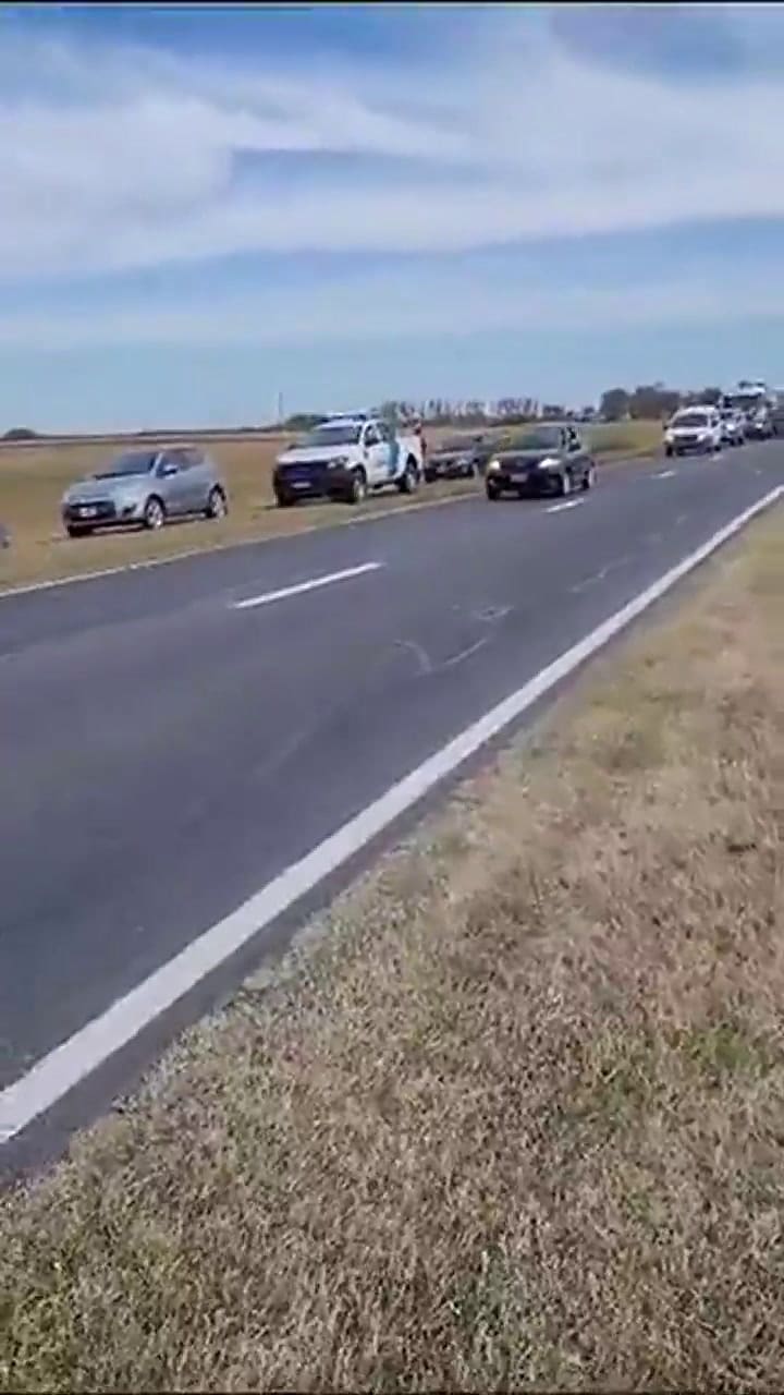 Un grave accidente se registró por el estado de la ruta 5