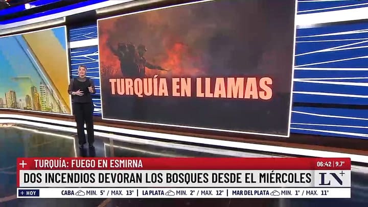 Llamas ola de calor