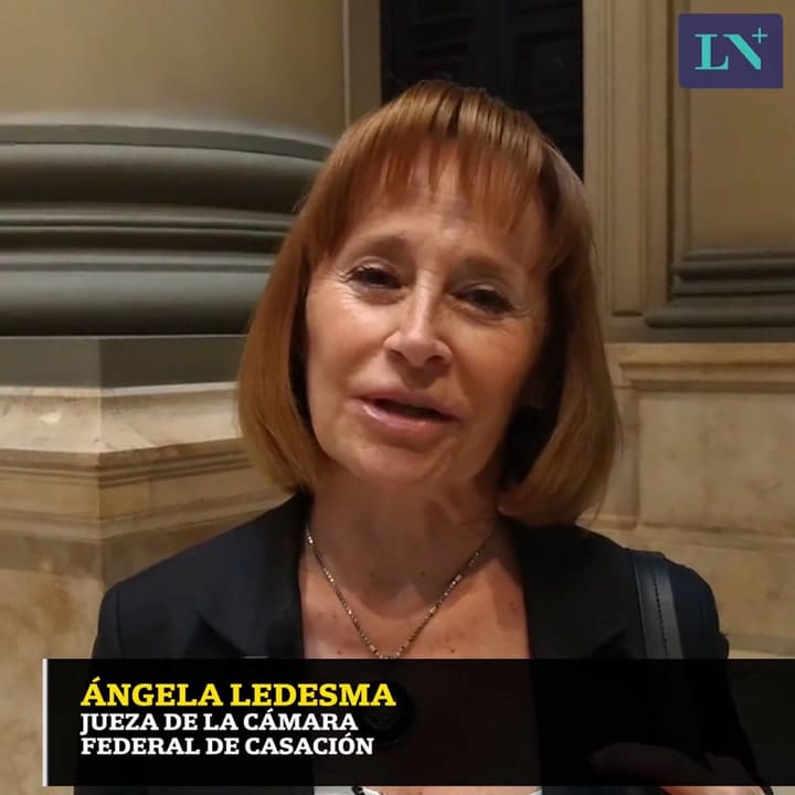 Angela Ledesma, jueza de la Cámara Federal de Casación