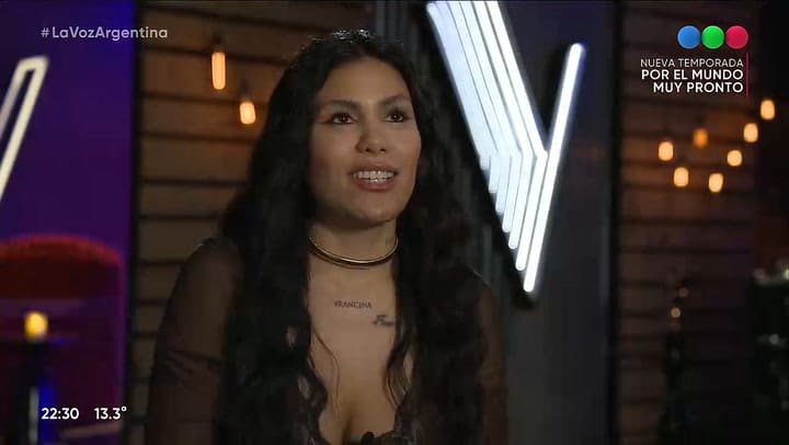 Presentacion de Sabrina Anriquez, participante de La Voz Argentina