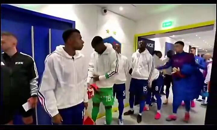 Mbappé y Kanté no se saludaron antes del amistoso contra Costa de Marfil