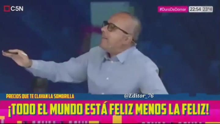 Así fue el cruce entre Pablo Duggan y Antonio Aracre en C5N