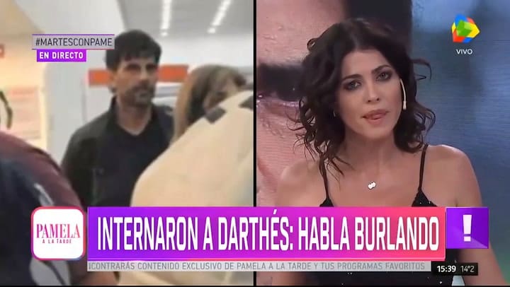 Internaron a Juan Darthés en San Pablo - Fuente: América tv