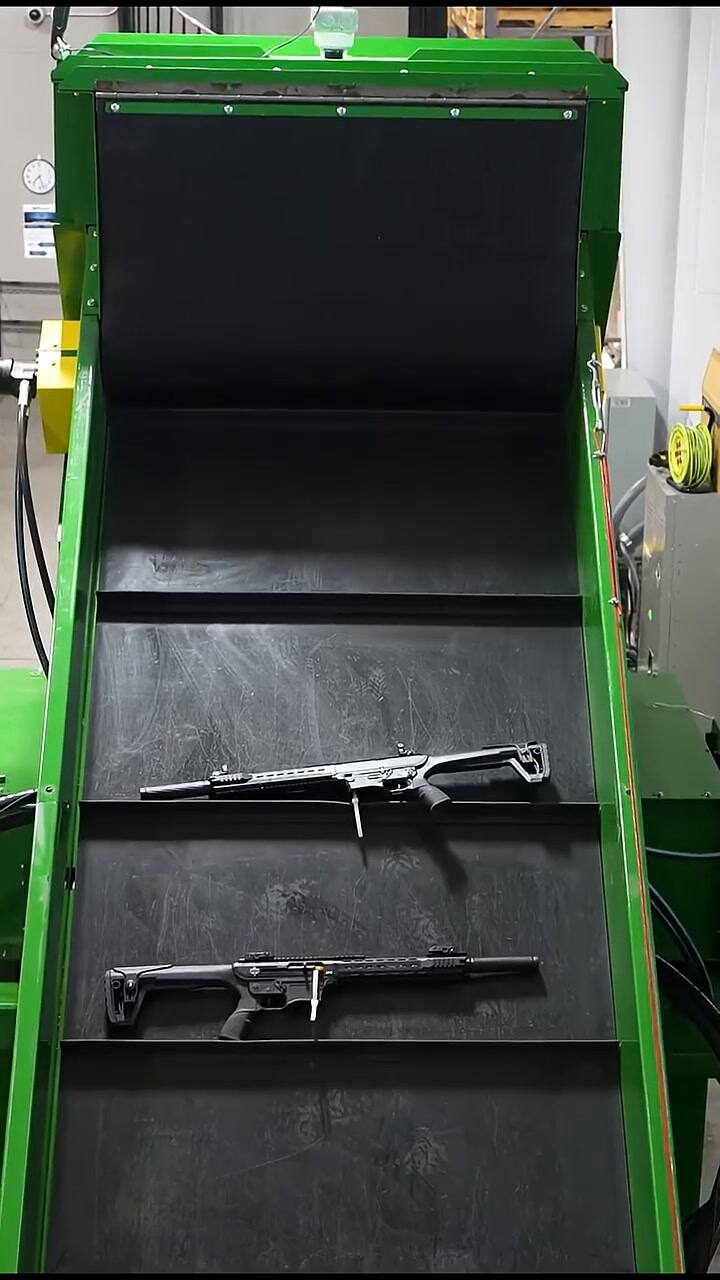 La CBP explica qué sucede con las armas incautadas en la frontera.