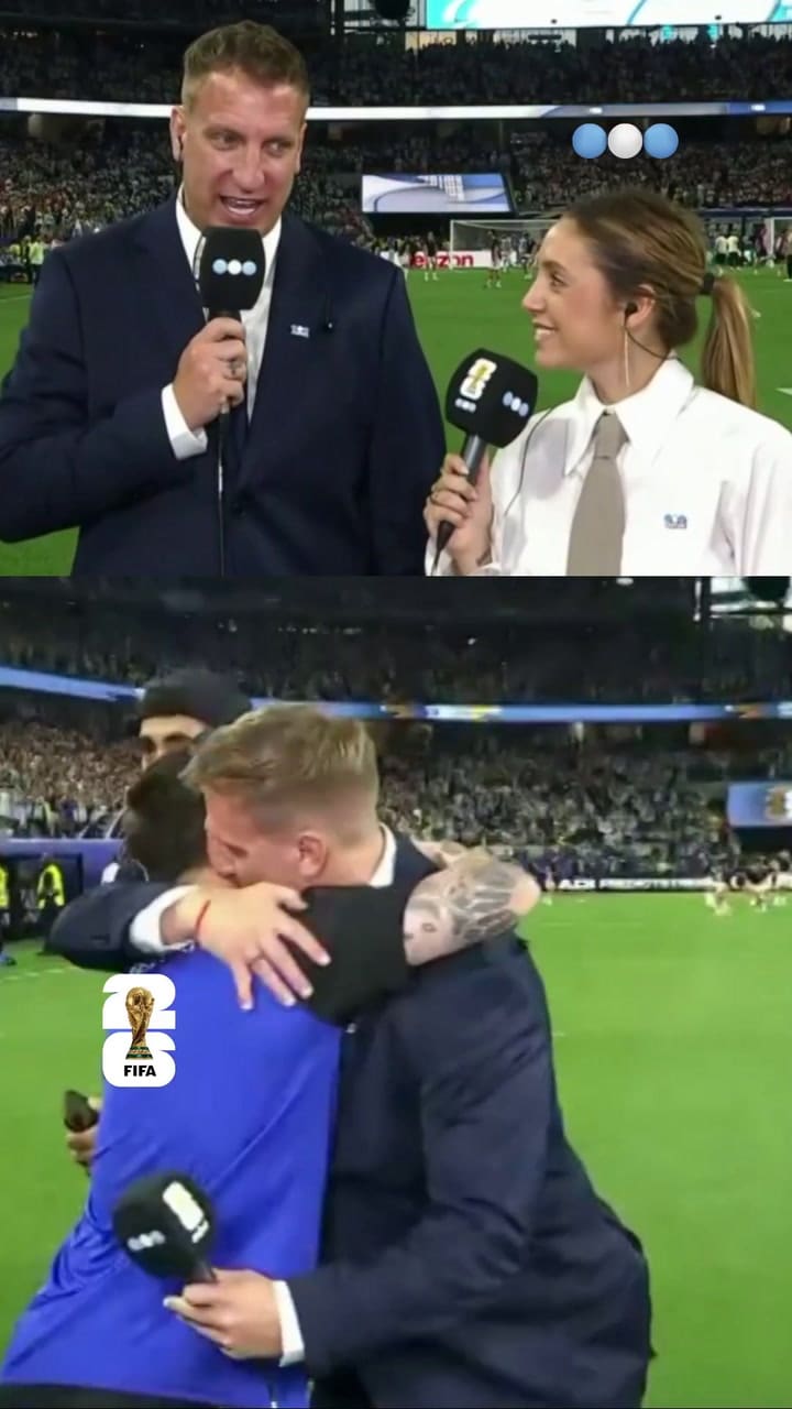 Maxi López recibió el abrazo de Messi en la previa del partido y se quebró al decir qué significa eso para él