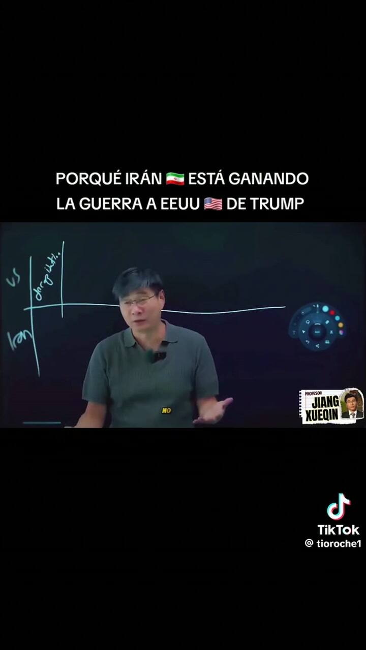 Jiang Xueqin explica los problemas que tiene Estados Unidos en la guerra contra Irán