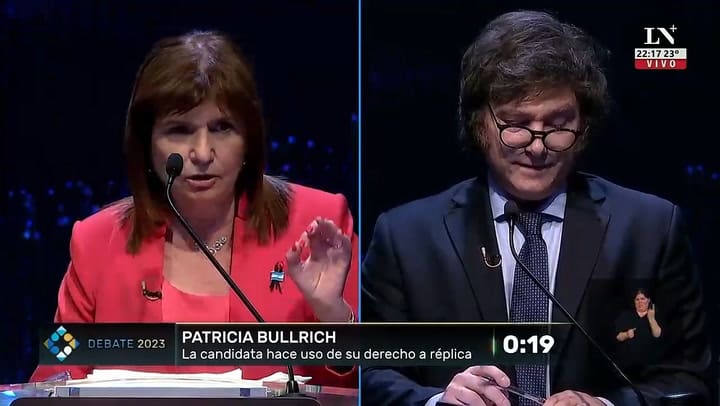 Patricia Bullrich y la respuesta a Sergio Massa