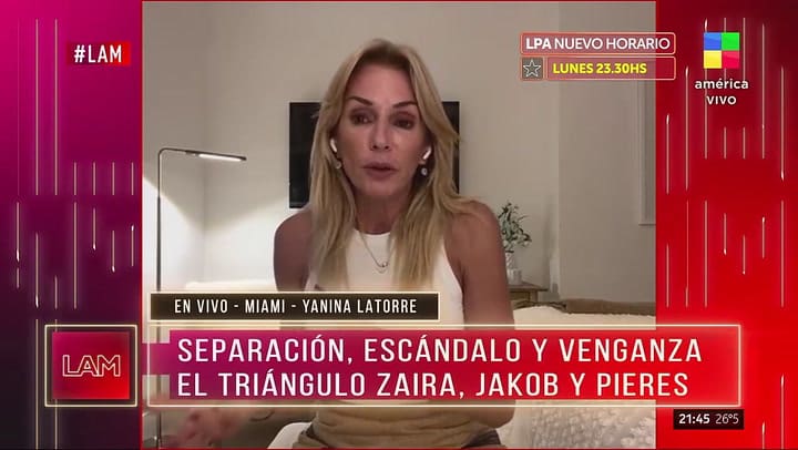 Jakob Von Plessen habría espiado a Zaira Nara