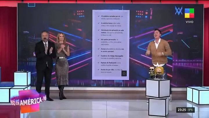 El palito de Sabrina Rojas a Luciano Castro