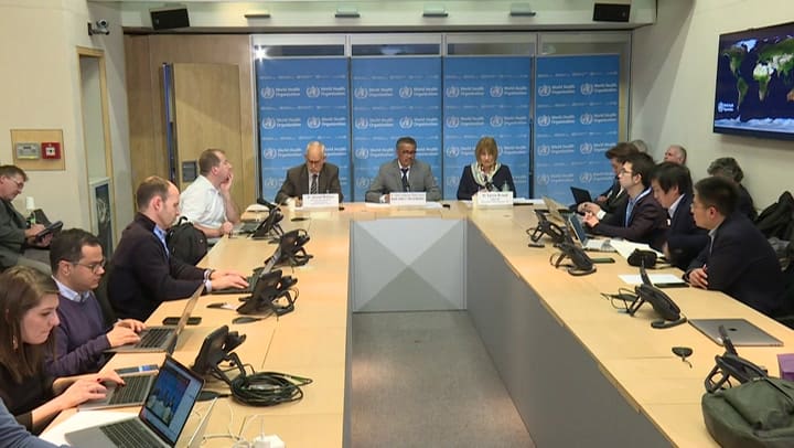 Comunicación de la OMS ante casos particulares del virus en el mundo - Fuente: AFP