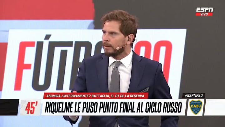 Casi Aimar estalló contra Sebastián Vignolo por el despido de Miguel Ángel Russo