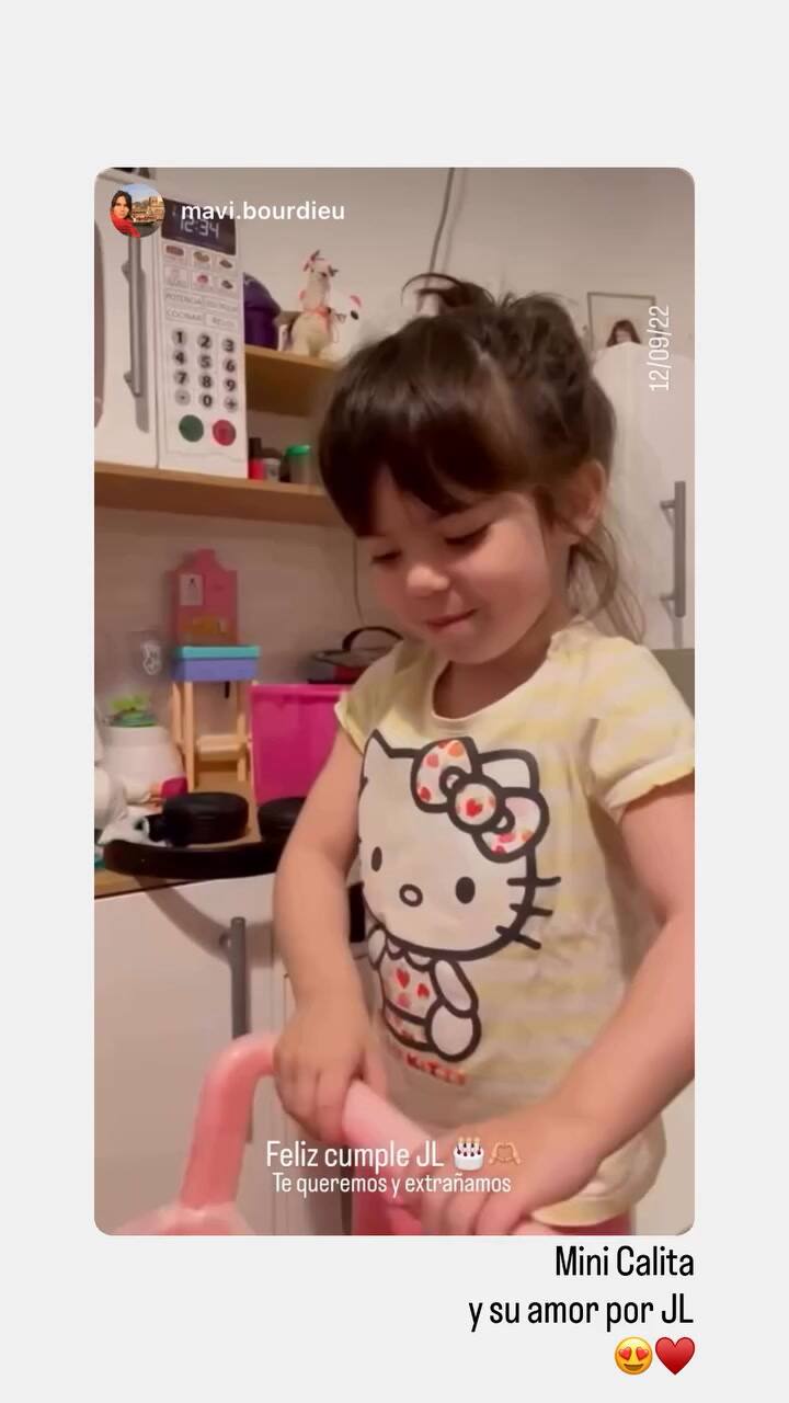 El video que compartió Bárbara Lanata en el día del cumpleaños de Jorge