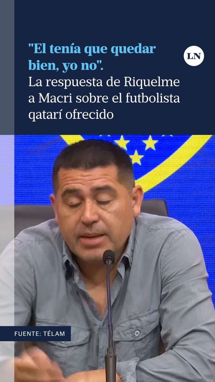 Juan Román Riquelme dio su versión sobre el "9" de Qatar que fue ofrecido a Mauricio Macri
