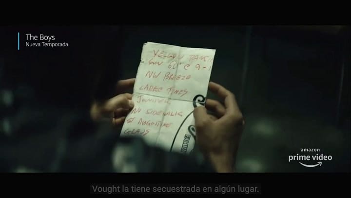 Tráiler de 'The Boys' - Fuente: Amazon Prime Video