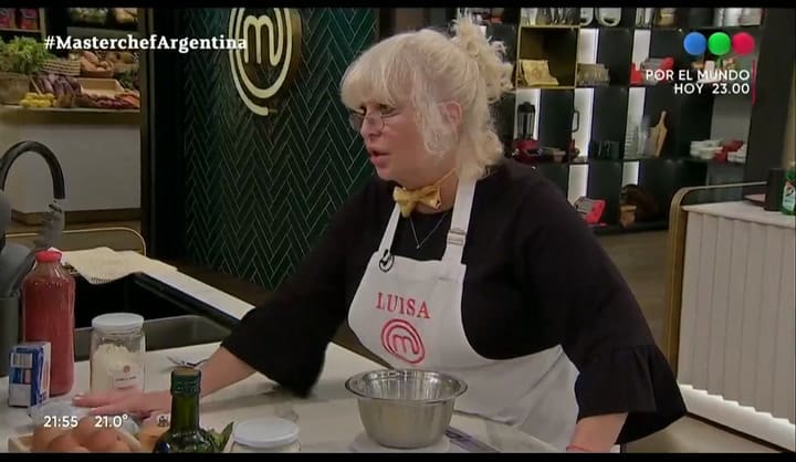 El fastidio de Germán Martitegui por el diálogo entre Donato De Santis y Luisa Albinoni