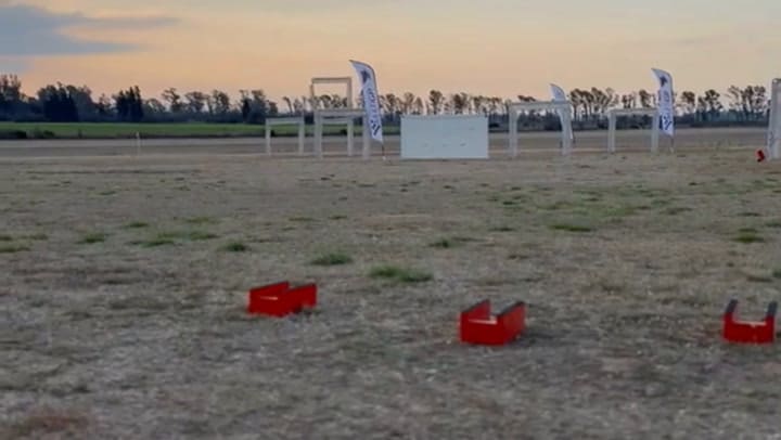 Carrera de drones