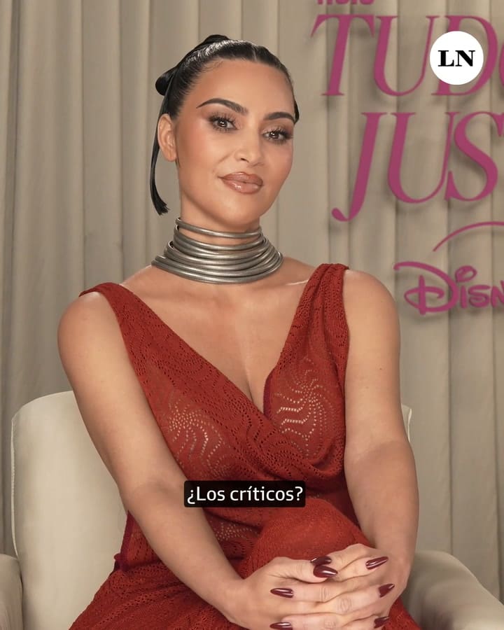 Kim Kardashian habló de las críticas a su trabajo