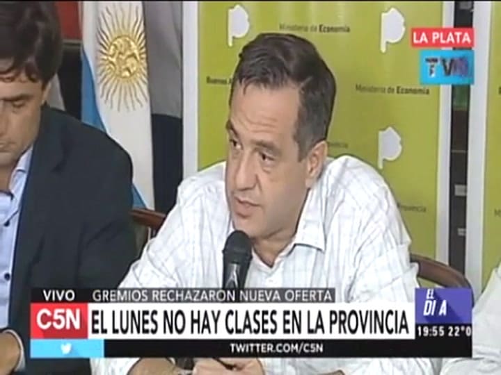 Conferencia de prensa: nuevo paro docente