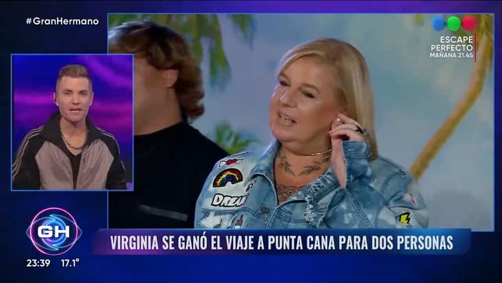 Virginia fue la ganadora del viaje a Punta Cana en Gran Hermano