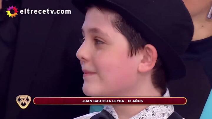 La emoción de Juanchi al poder cumplir su sueño y bailar en la pista de Showmatch