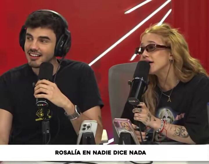 Rosalia y Ángela Torres cantaron juntos en el estudio de Luzu Tv
