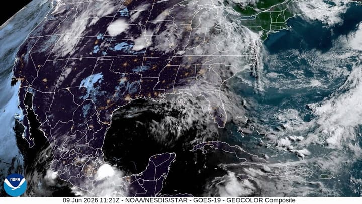 Satélite De La NOAA Hoy