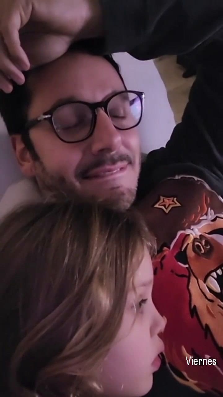 El actor enterneció a sus seguidores con un video de su hija Magnolia