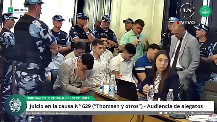 Habló Luciano Pertossi, acusado por el crimen de Fernando Báez Sosa