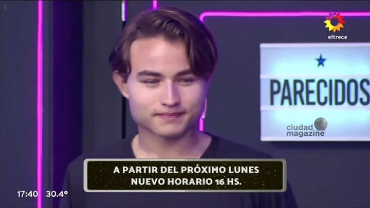 Un doble de Leo DiCaprio sorprendió a Laurita Fernández