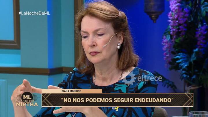 La frase de Diana Mondino sobre los jubilados que generó controversia