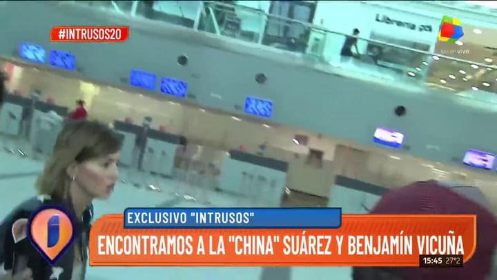 Vicuña: '...hay ciertas cosas que tienen que ver con la privacidad' - Fuente: Intrusos/América TV