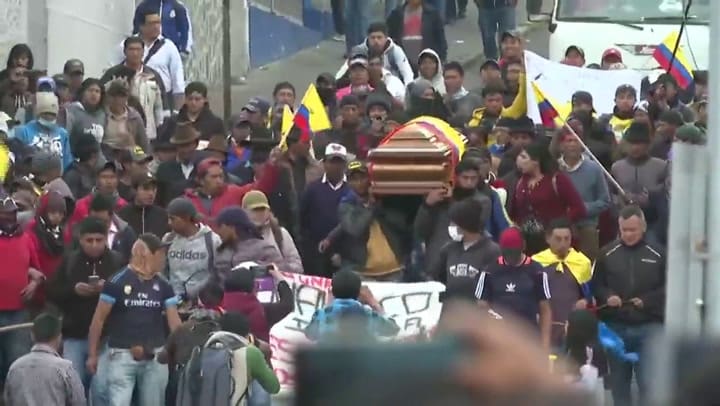 Principal organización indígena rechaza diálogo en violenta crisis en Ecuador - Fuente: AFP