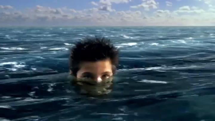Las aventuras del niño tiburón y la niña de fuego, tráiler