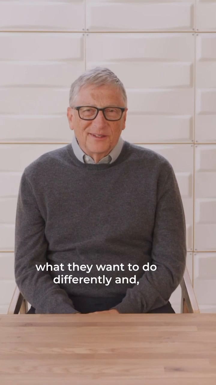 Bill Gates comparte cómo se siente de ser abuelo