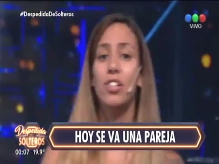 El tenso cruce entre Carina Zampini y un participante de Despedida de Solteros