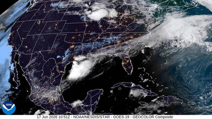 Satélite De La NOAA Hoy