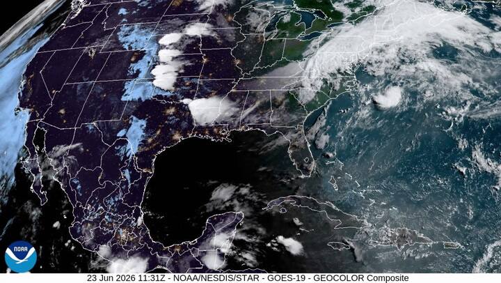 Satélite De La NOAA Hoy