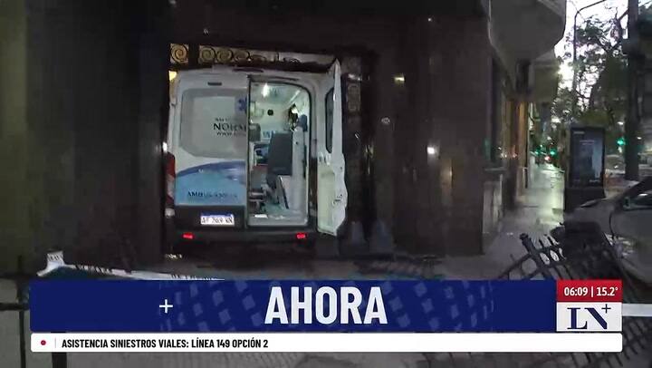 Choque en Recoleta entre Callao y Las Heras