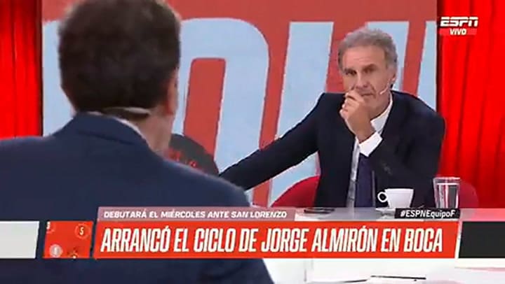 Oscar Ruggeri ponderó a Jorge Almirón tras su llegada a Boca: “Lo vi entrenar”