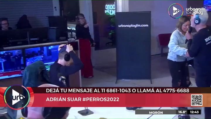 Adrian Suar revivió su ceremonia de bar mitzvah junto a Andy Kusnetzoff y homenajeó a su abuela