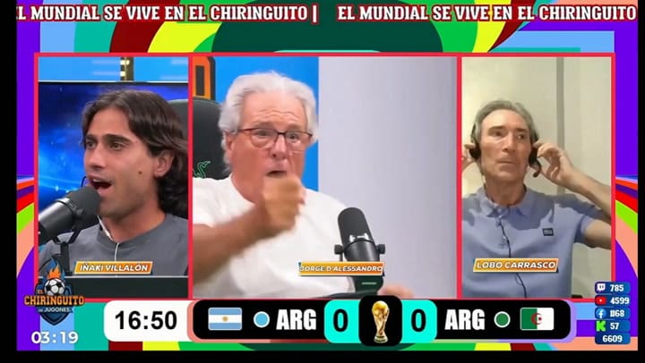 Los tres goles de Messi desataron un alocado y delirante festejo en un programa deportivo español